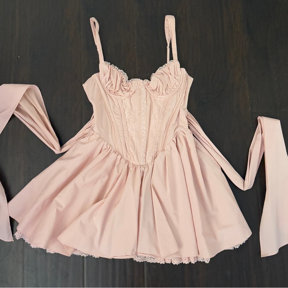 Babyboo Josie mini dress - Pink